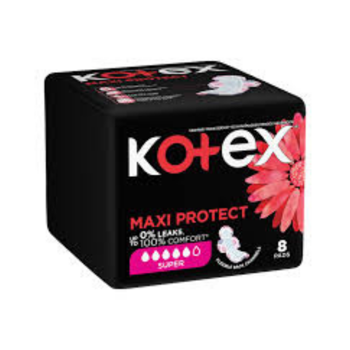 Kotex Maxi Protect Super Pads 8s