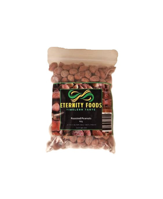 Eternity Foods Roasted Peanuts 50g