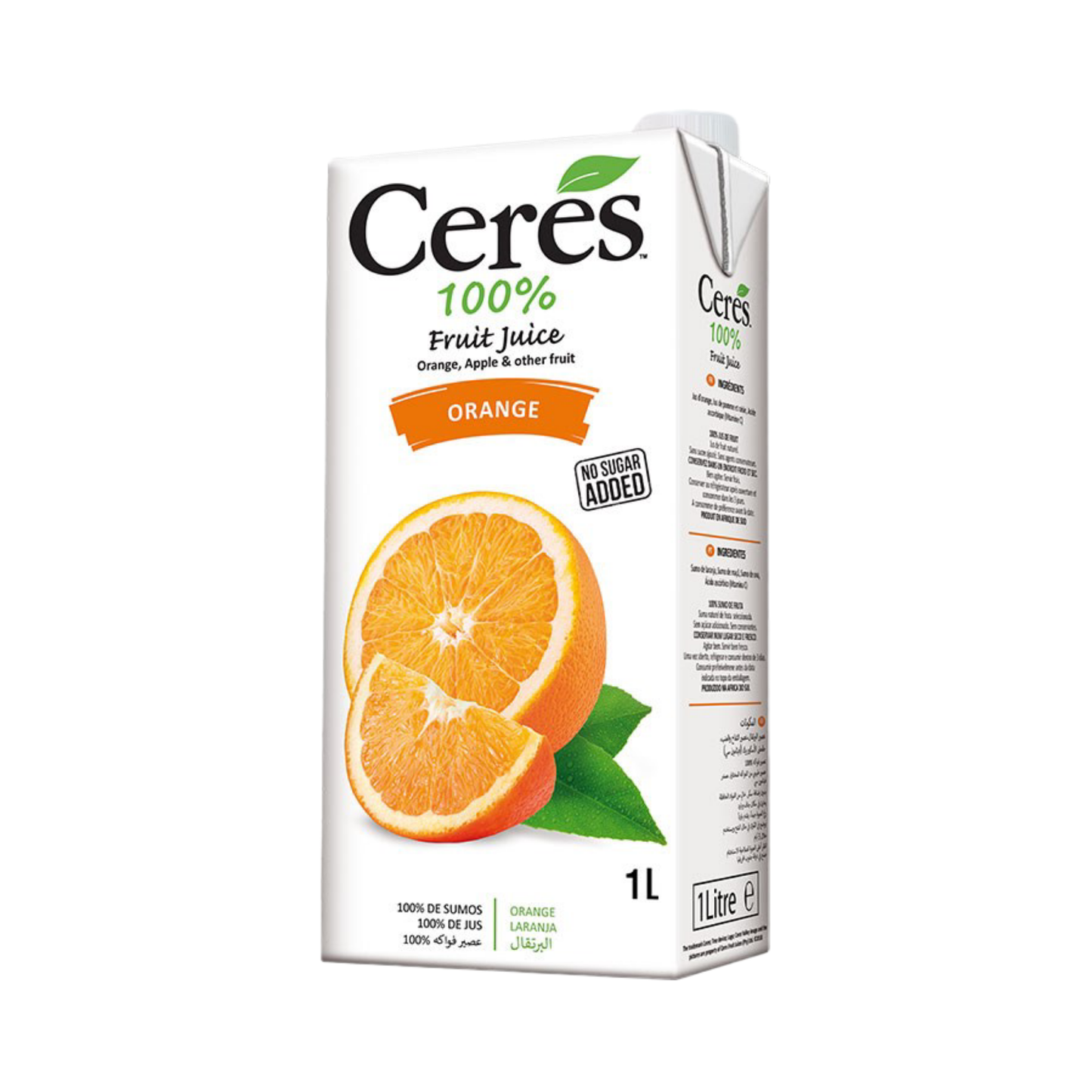 Ceres 100% Fruit Juice Orange 1L