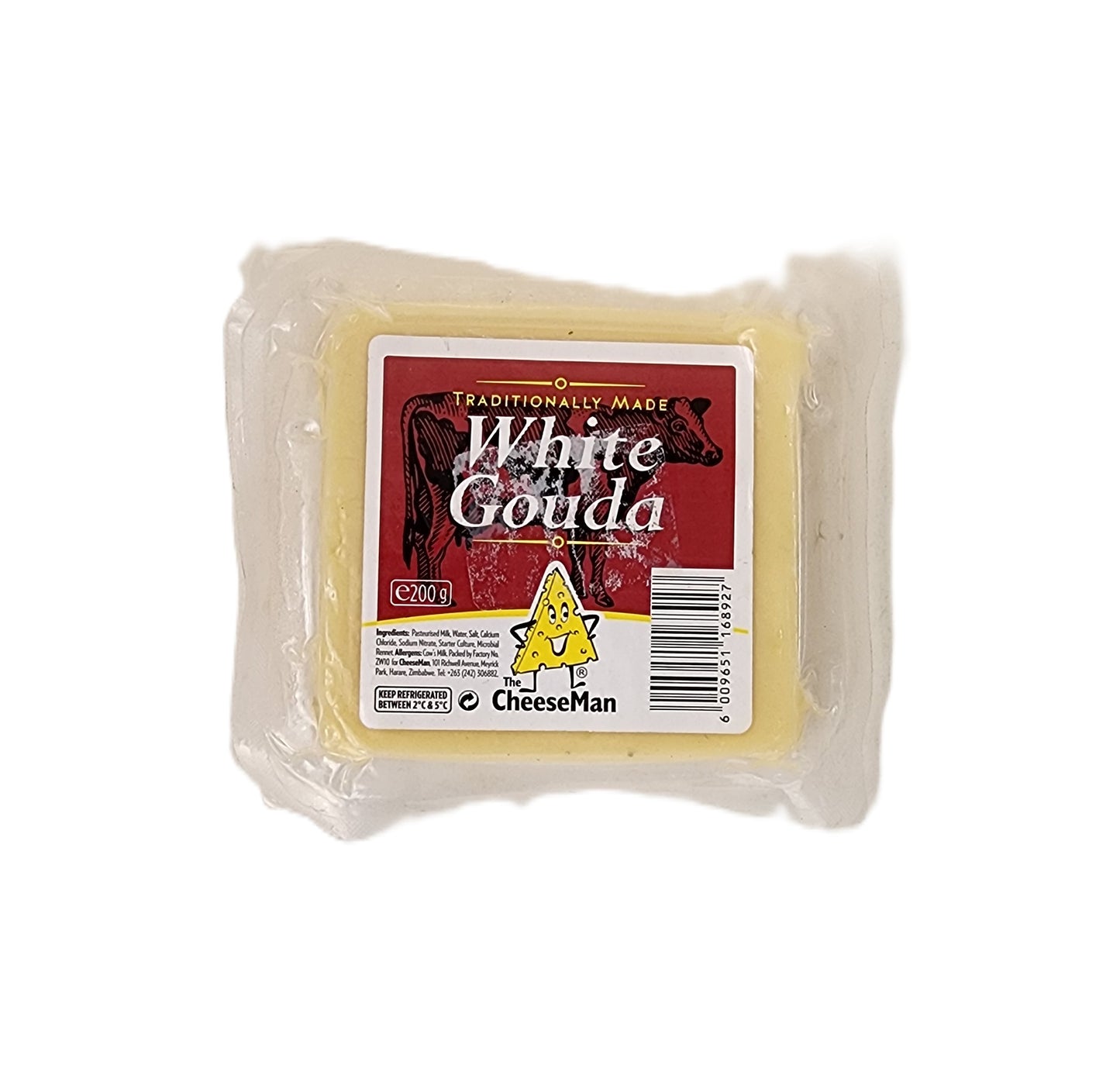 Cheeseman White Gouda 200g