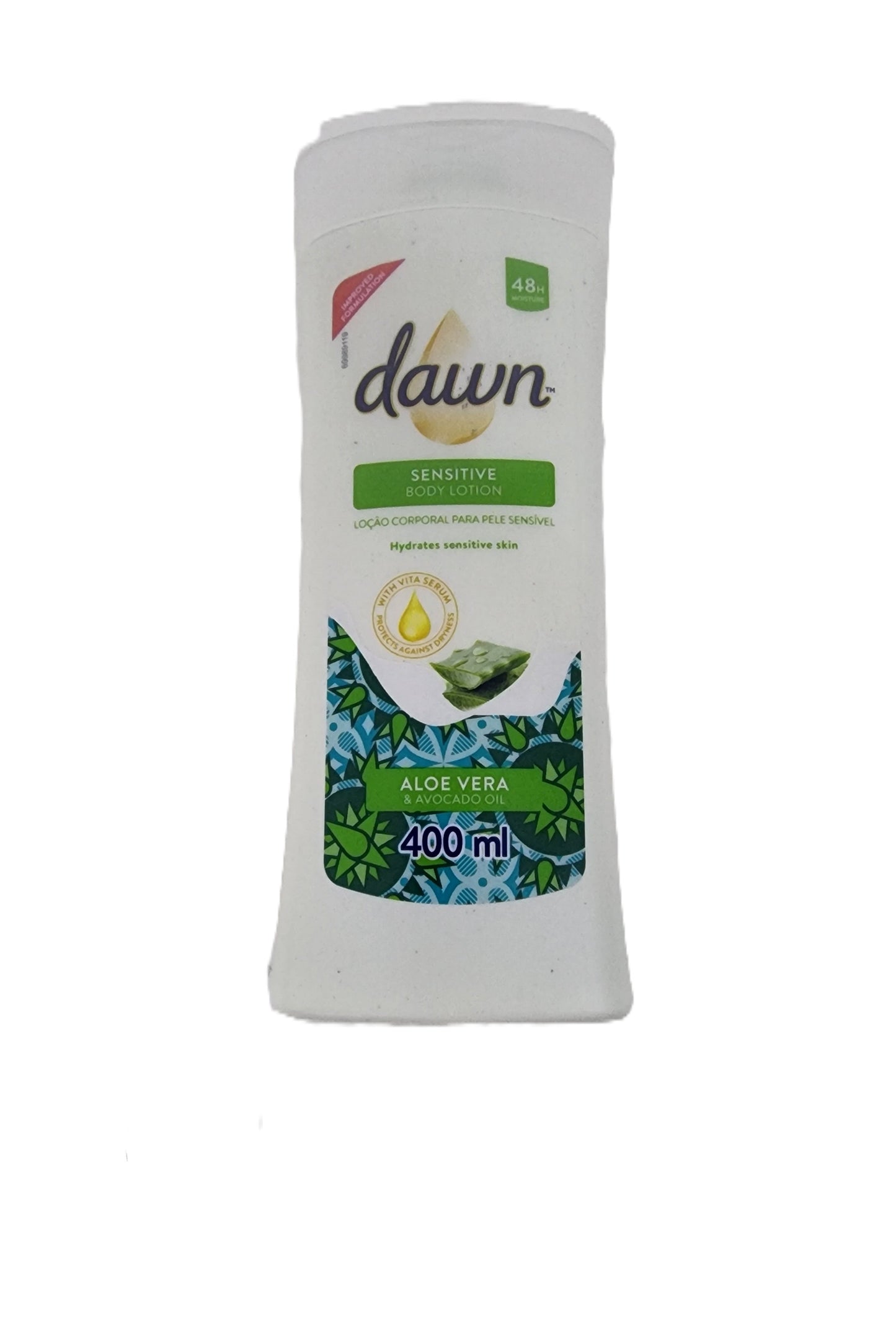 Dawn Body Lotion Sensitive Aloe Vera & Avocado Oil 400ml