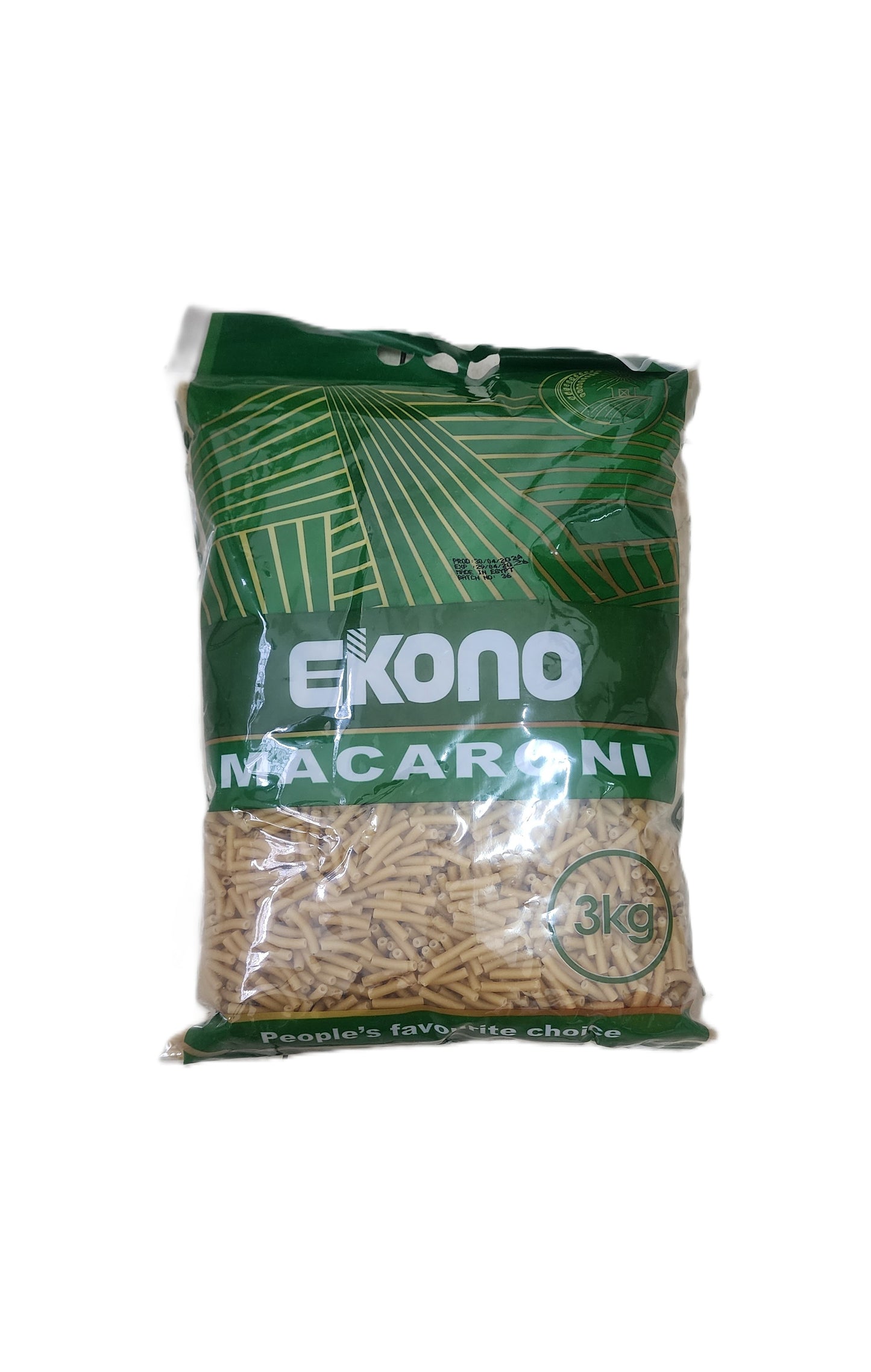 Ekono Macaroni 3kg