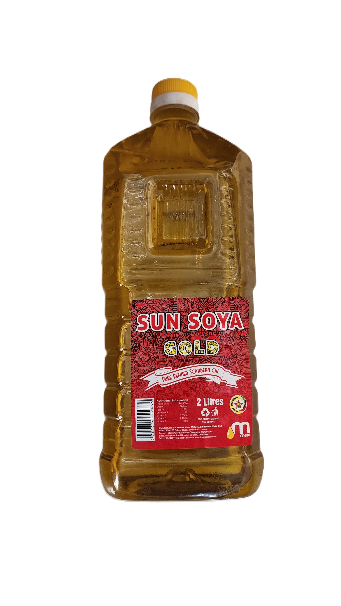 Sun Soya Gold Cooking Oil 2L