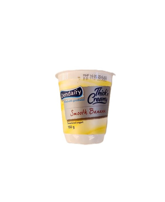 Dendairy Thick'n Creamy Yoghurt Smooth Banana 150g