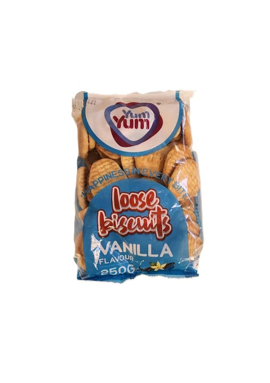 Yum Yum Vanilla Loose Biscuits 250g