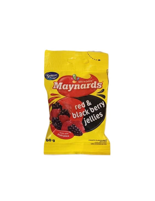 Maynards Red & Black Berry Jellies 60g