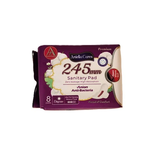 Aniella Cares 245mm Sanitary Day Pads 8s