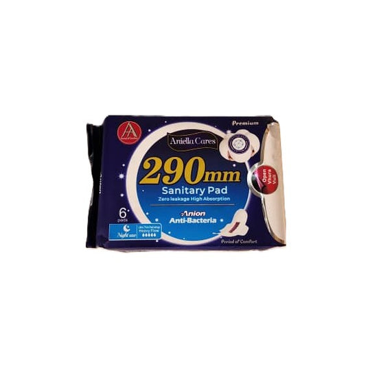 Aniella Cares 290mm Sanitary Night Pads 6s