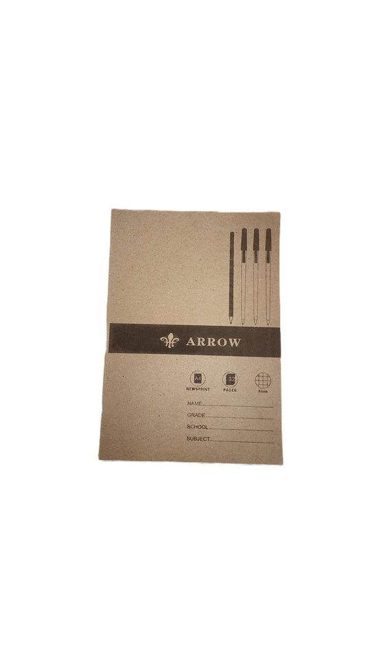 Arrow 32 page Maths Exercise book A4