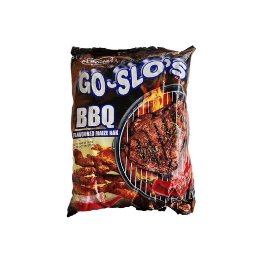 Go-Slo's BBQ Flavoured Maize Snack 100g