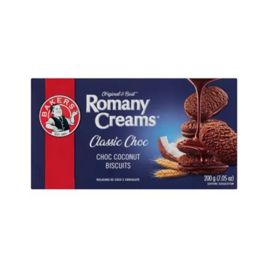 Romany Creams Classic Choc Biscuits 200g