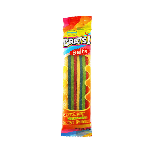 Brats Belts Sweets 50g