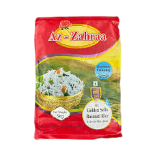 Az Zahraa Golden Sella Basmati Rice 5kg
