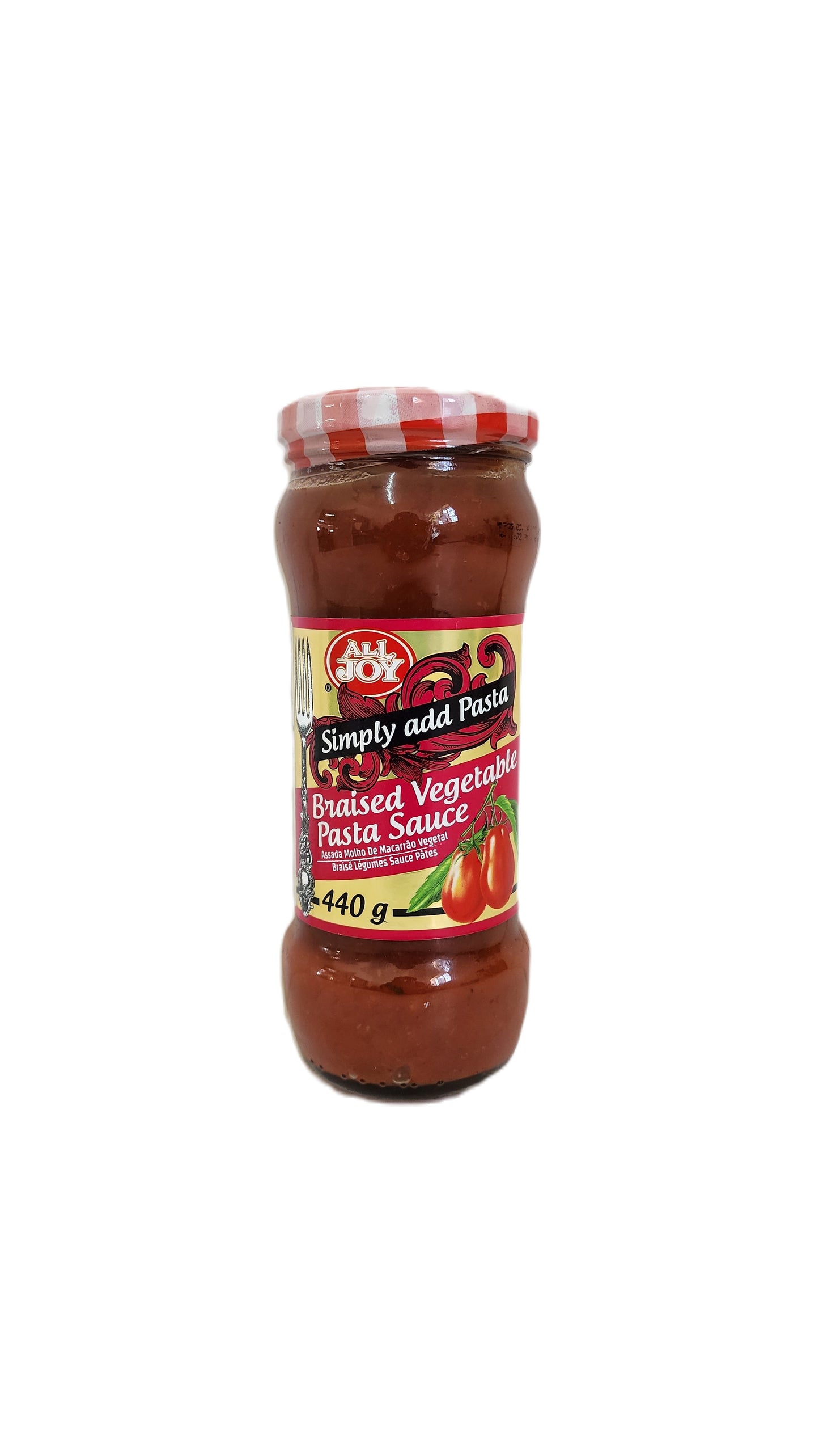 All Joy Braised Vegetable Pasta Sauce 440g