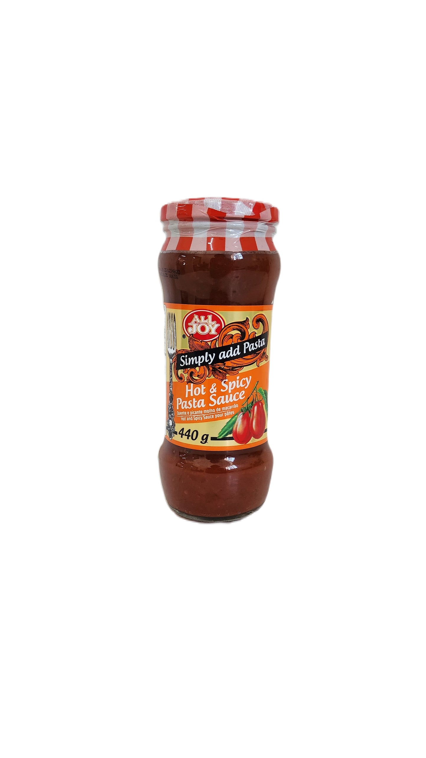 All Joy Hot & Spicy Pasta Sauce 440g