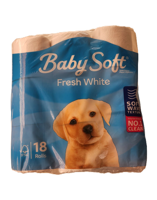 Baby Soft 2Ply Toilet Paper 18s