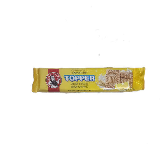 Bakers Topper Lemon Biscuits 125g