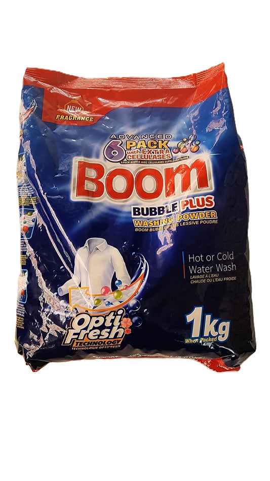 Boom Bubble Plus Washing Powder 1kg