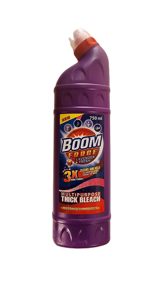 Boom Force Lavender Fresh Multipurpose Thick Bleach 750ml