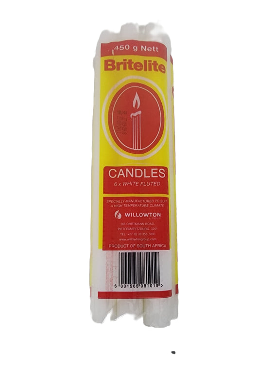 Britelite Candles 450g 6s
