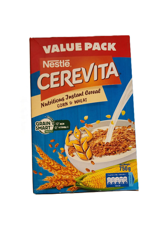 Nestle Cerevita Corn & Wheat 750g