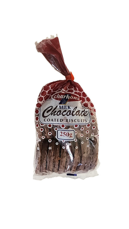 Charhons Milk Chocolate Coated Biscuits 250g