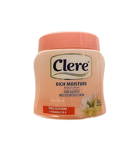 Clere Rich Moisture Musk Lotion 500ml