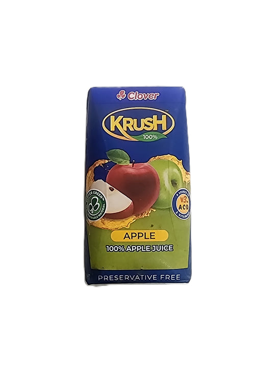 Clover Krush 100% Apple Juice 200ml