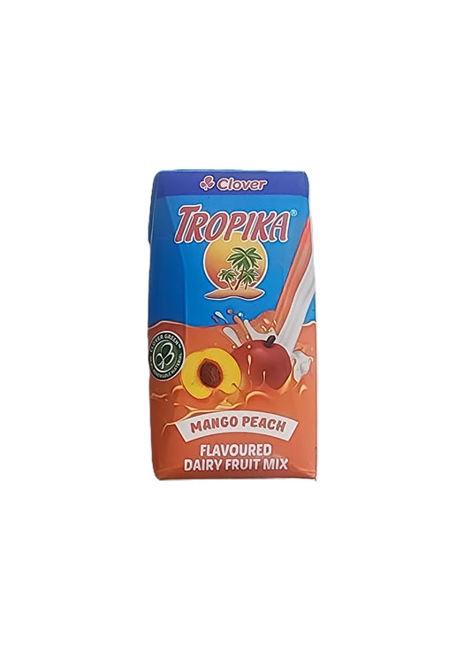 Clover Tropika Mango & Peach Flavoured Dairy Fruit Mix 200ml