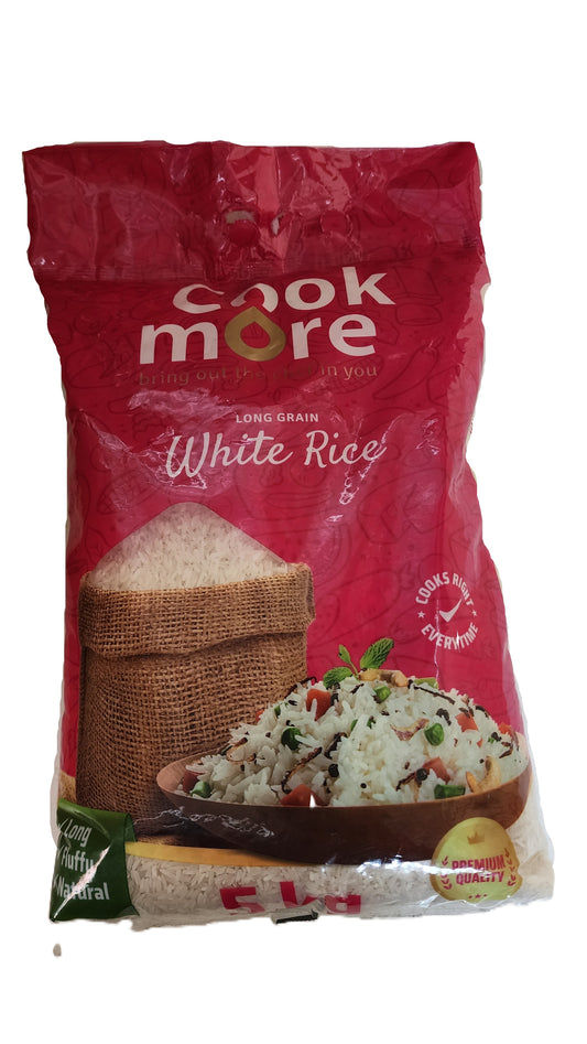 Cook More White Rice 5kg