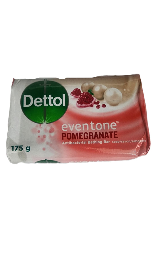 Dettol Eventone Pomegranate Anti-Bacterial Bathing Bar 175g