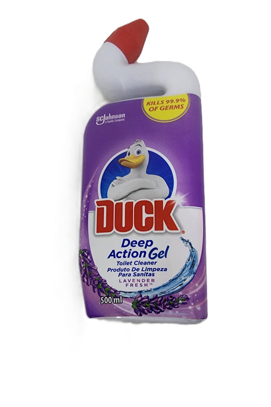 Duck Toilet Cleaner Deep Action Gel Lavender Fresh 500ml