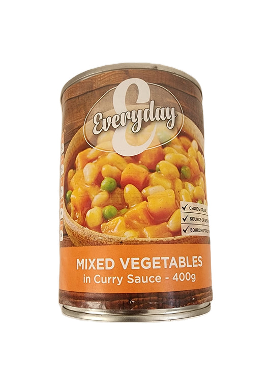 Everyday Mixed Vegetables in Curry Sauce 400g