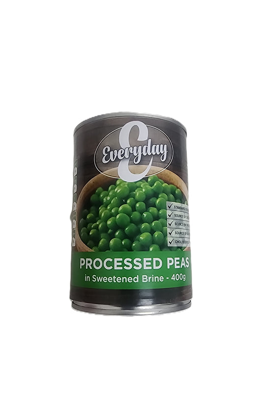 Everyday Processed Peas in Sweetened Brine 400g