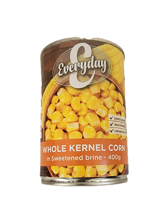 Everyday Whole Kernel Corn in Sweetened Brine 400g