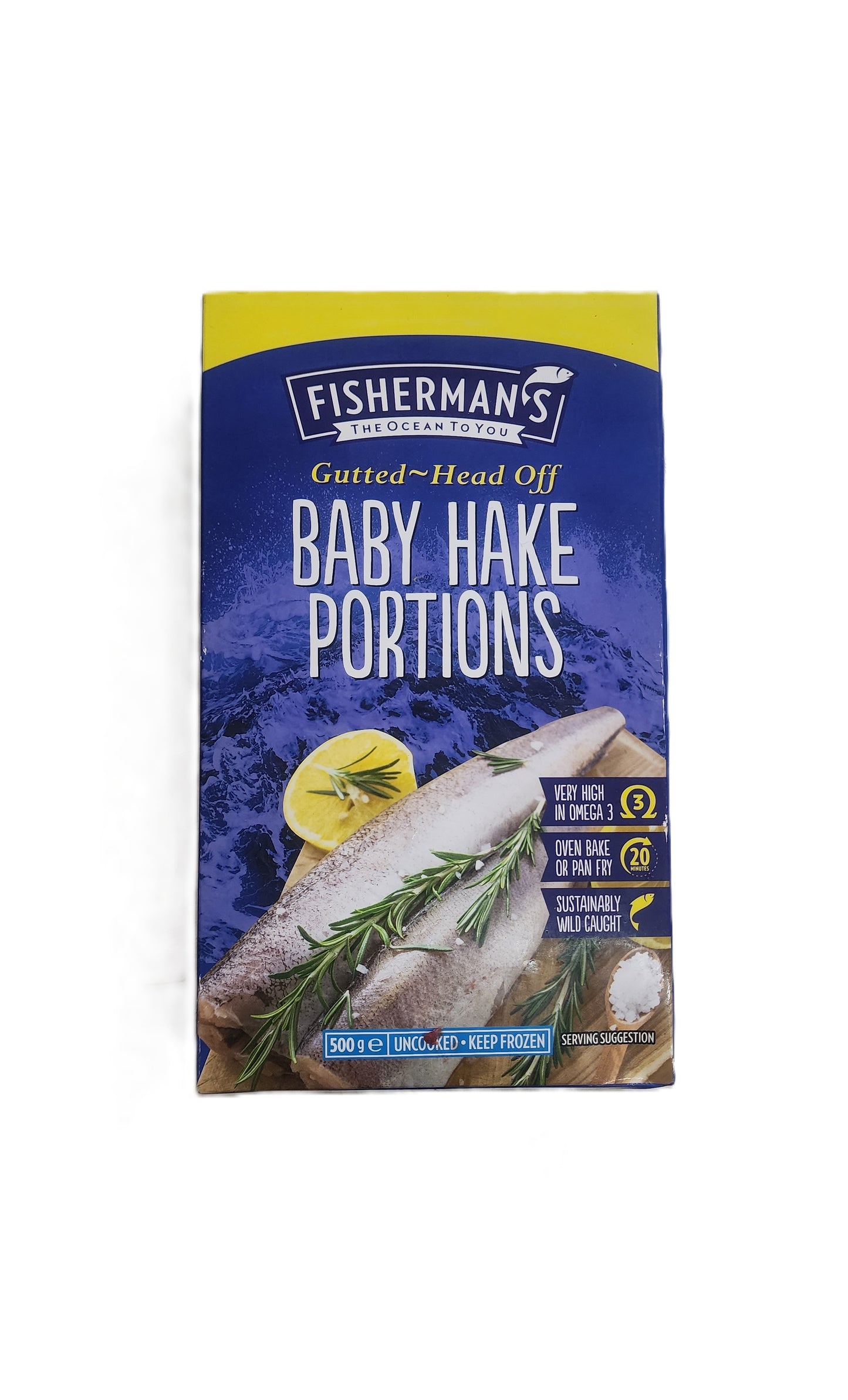 Fisherman's Baby Hake Portions 500g