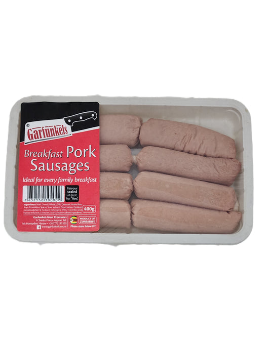 Garfunkels Breakfast Pork Sausage 400g