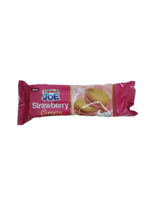 Cookie Joe Strawberry Creams Biscuits