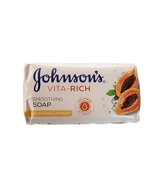 Johnson's Vita Rich Smoothing Soap (with Papaya Extract) 175g