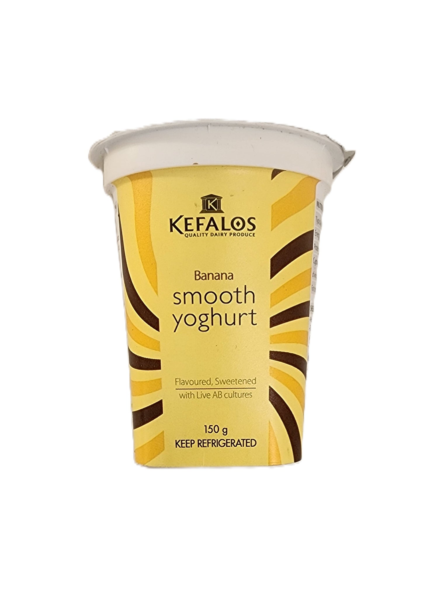 Kefalos Banana Smooth Yoghurt 150g