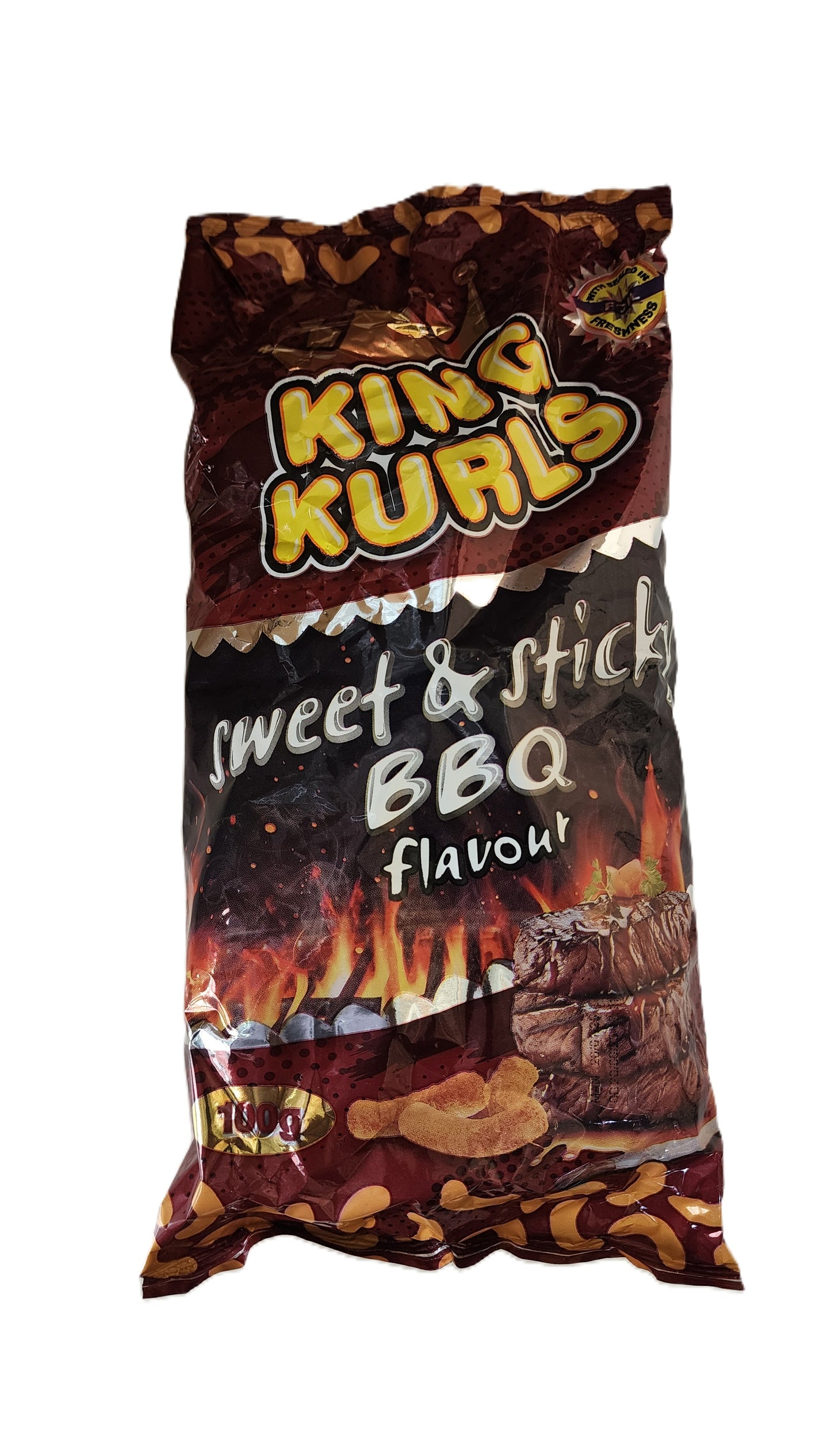 King Kurls Sweet & Sticky BBQ 100g