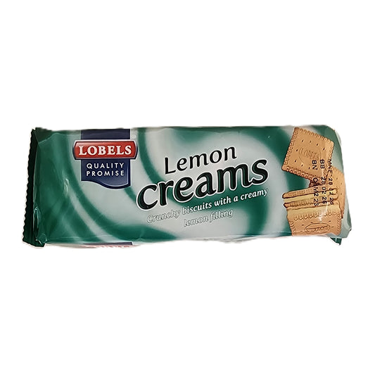 Lobels Lemon Cream Biscuits 150g