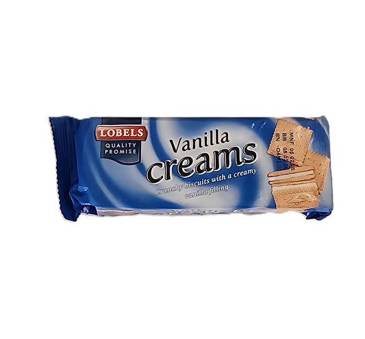 Lobels Vanilla Cream Biscuits 150g