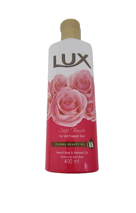 Lux Soft Touch Rose & Almond Oil Body Wash 400ml