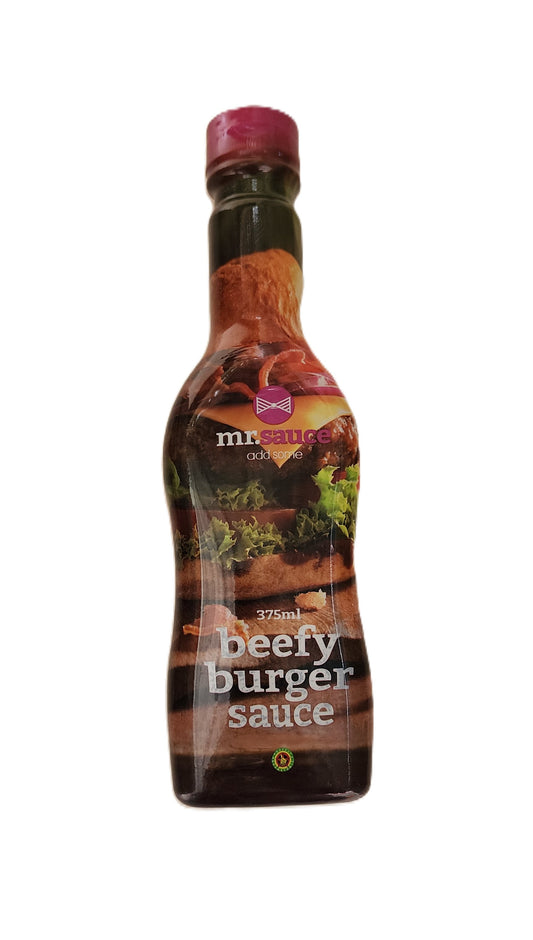 Mr Sauce Beefy Burger Sauce 375ml
