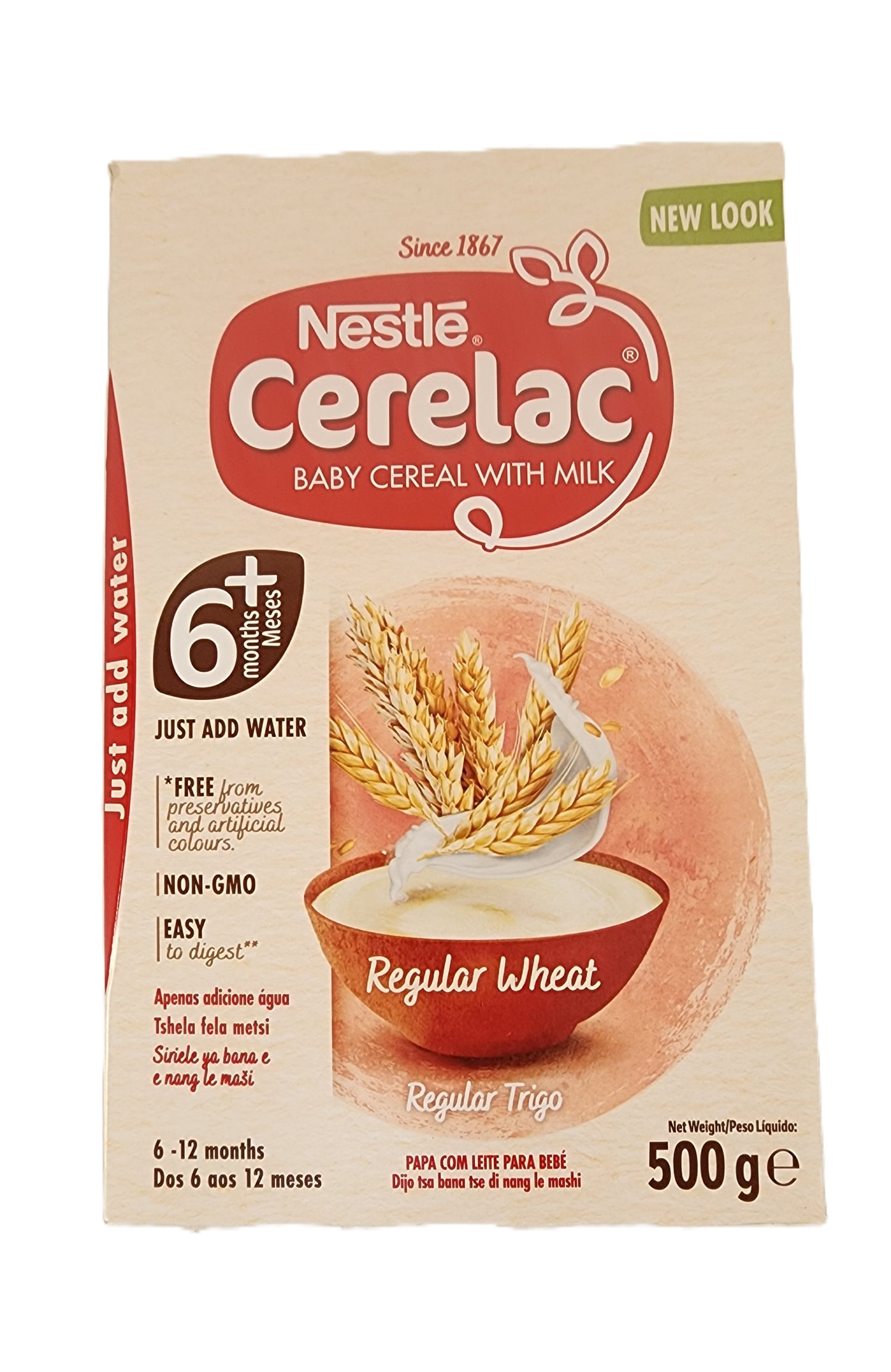 Nestle Cerelac Baby Cereal Regular Wheat 500g