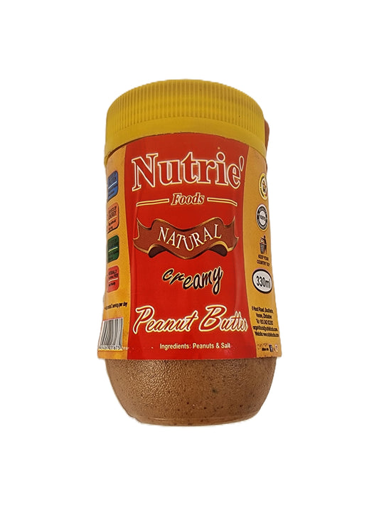Nutrie Foods Natural Creamy Peanut Butter 330ml