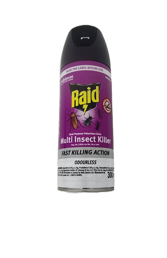 Raid Multi Insect Killer Odourless 300ml