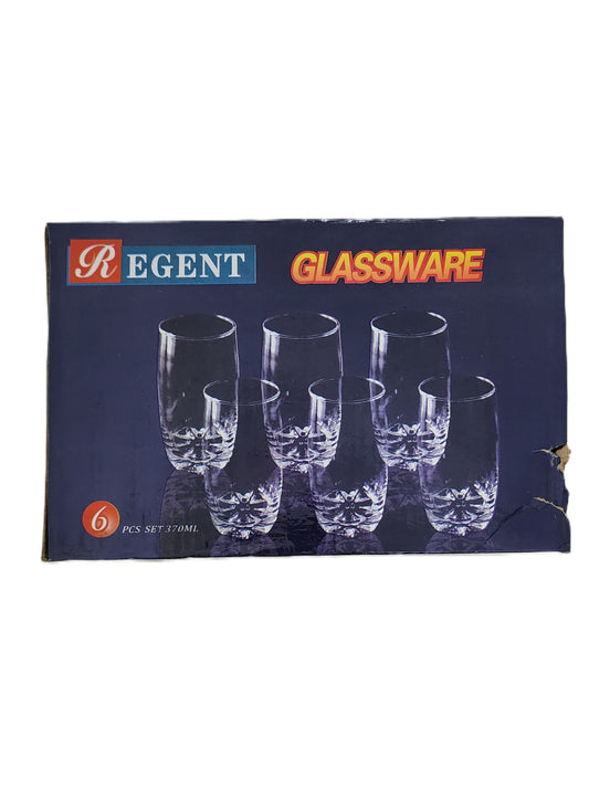 Regent Glassware 6Pcs Set 370ml