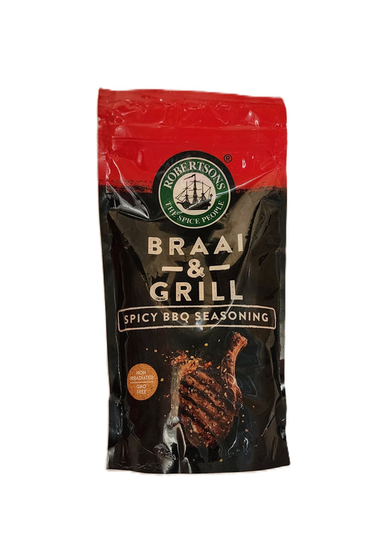 Robertsons Braai & Grill Spicy BBQ Seasoning 200g